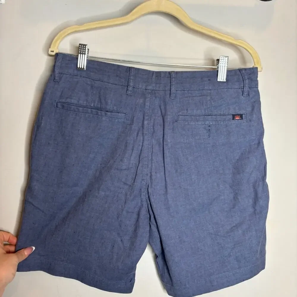 Faherty Tradewinds Linen Shorts 7.5